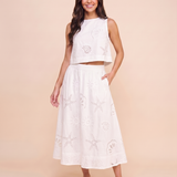 Coastal Eyelet Lace Top
