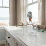 Coral Glass Decorative Bottle