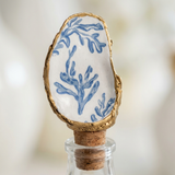Coral Glass Decorative Bottle (detail view 2)