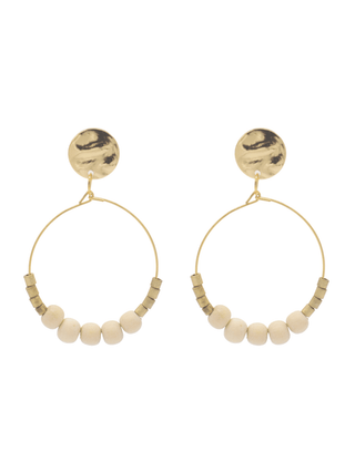 Cream Sandy Daze Earrings