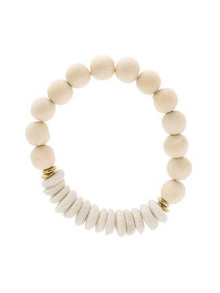 Cream Tiki Bracelets