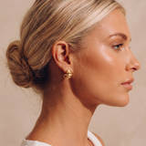 My Sister's Cottage | Waterproof | Crinkle Hoop Earrings (detail view 3)
