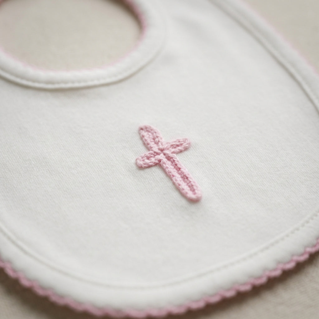 Crochet Cross Bib