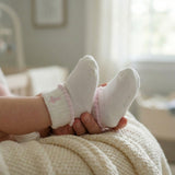 Cross Fold-Over Socks