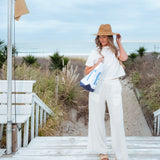 Short Sleeve Linen Knitted Top