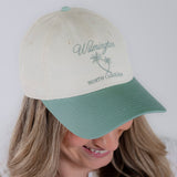 PREORDER: Wilmington NC Script Palm Hat - Ships Late June/Early July