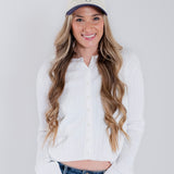 PREORDER: Wilmington NC Navy & Khaki Shell Baseball Hat — Ships Late June/Early July