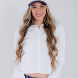 PREORDER: Charleston SC Navy & Khaki Shell Baseball Hat —  Ships Late June/Early July