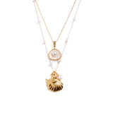 Waterproof Sea Life Necklace Set – Gold-Plated, Tarnish-Free & Hypoallergenic