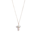 My Sister's Cottage | Waterproof | Freshwater Cultured Pearl Cross Necklace