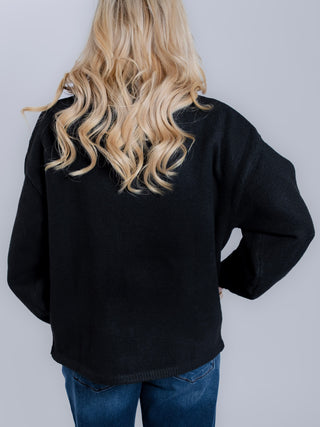 Oversized Long Sleeve Knit Cardigan