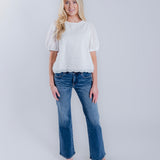 Tummy Control Low Rise Bootcut Jeans
