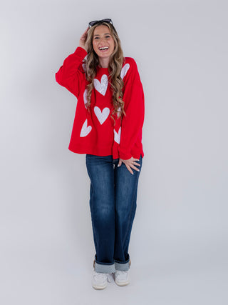 All My Heart Sparkle Sweatshirt