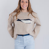 Front Pocket Stripe Wide Leg Pants