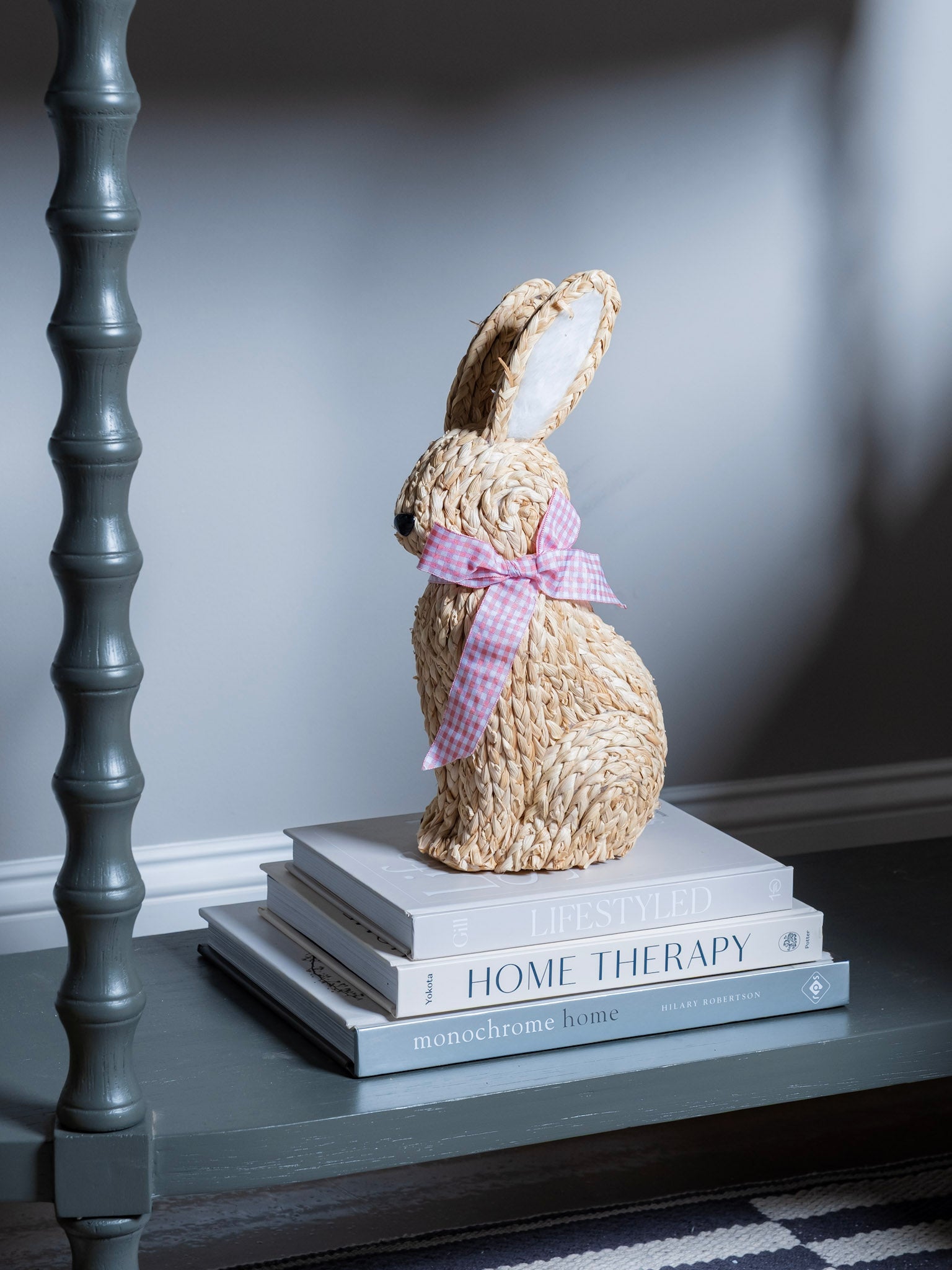 Woven Bunny Sitter (detail view 2)