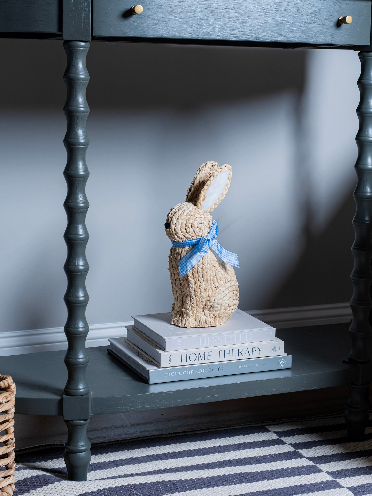 Woven Bunny Sitter (detail view 3)