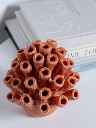 Stoneware Coral Shaped Decor