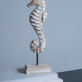 Wooden Seahorse Stand