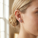 Dainty Cross Stud Earrings