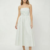 Daydream Strapless Midi Dress