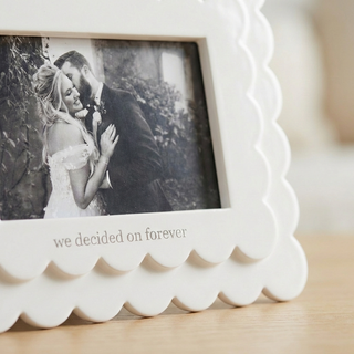 Decided On Forever Scallop Frame