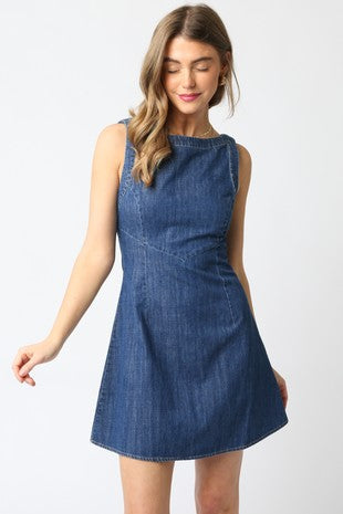 Denim Mini Dress