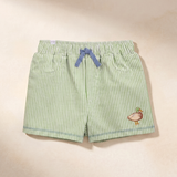 Duck Seersucker Swim Trunks