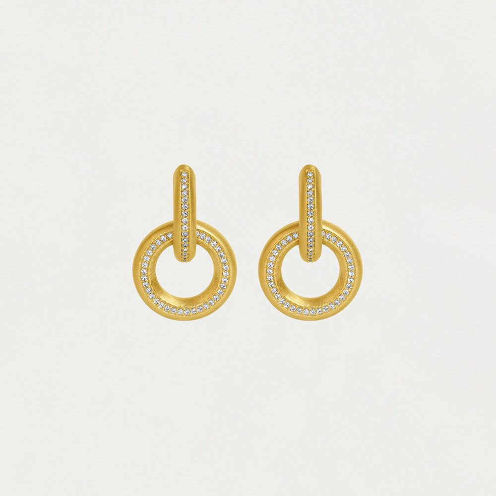 Colette Pave Drop Earring