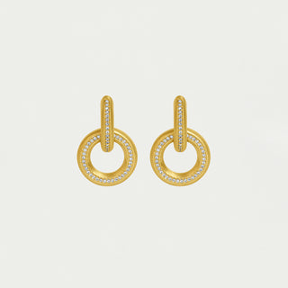 Colette Pave Drop Earring