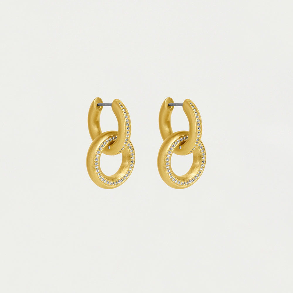 Colette Pave Drop Earring
