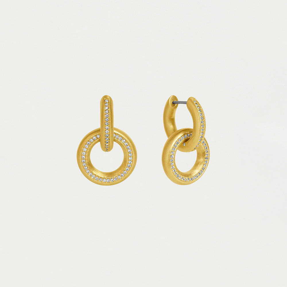 Colette Pave Drop Earring