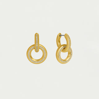 Colette Pave Drop Earring