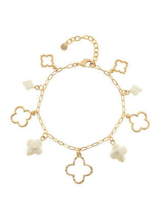 Clover Charm Bracelet