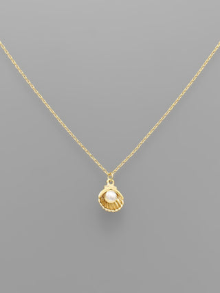 Shell & Pearl Necklace