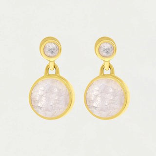 Signature Droplet Moonstone Earrings