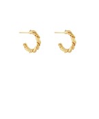 Twisted Open Hoops