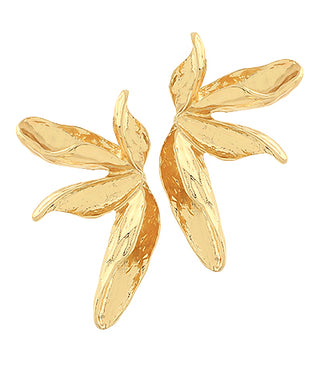 Floral Textured Earrings