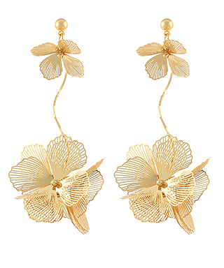 Filigree Flower Earrings