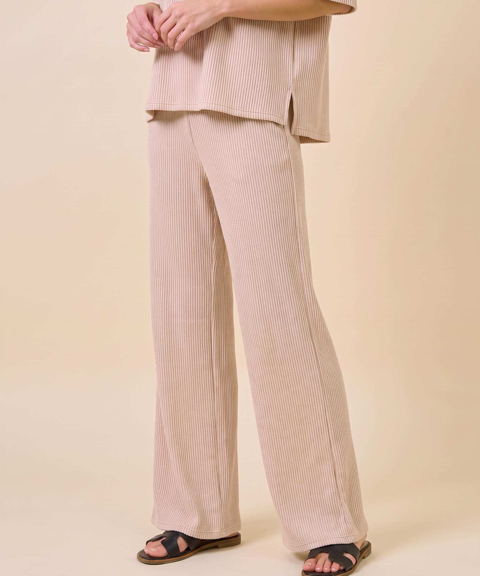 Easy Living Ribbed Pants