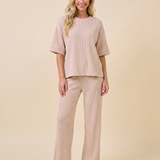 Easy Living Ribbed Tee