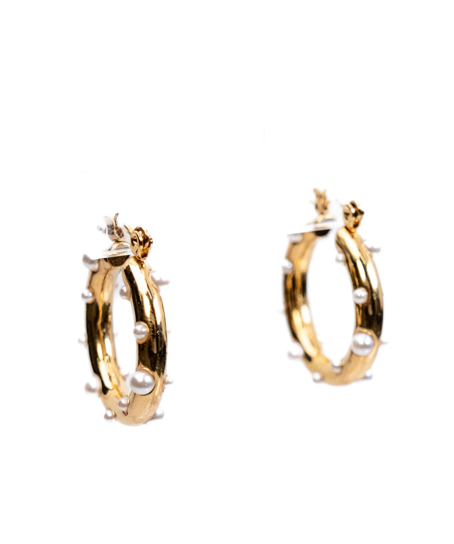 My Sister's Cottage | Waterproof | Embellished Hoop Earrings