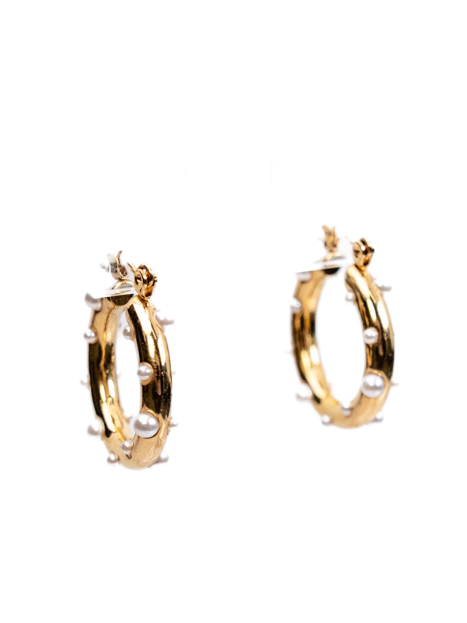 My Sister's Cottage | Waterproof | Embellished Hoop Earrings