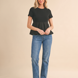 Everyday Peplum Top