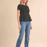 Everyday Peplum Top