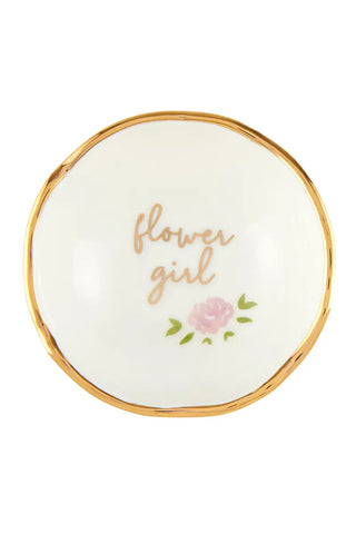 Flower Girl Trinket DIsh