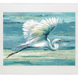 Flying Crane I Framed Wall Art