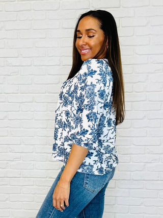 Neck Tie Blouse