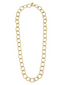 Gold Loop Chain Necklace