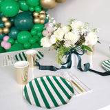 Gold Signature Stripe Napkins