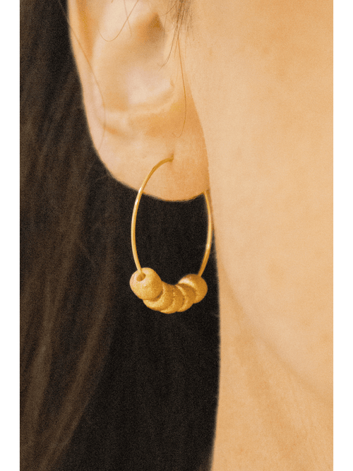 Golden Sands Earrings- Handmade by MSC